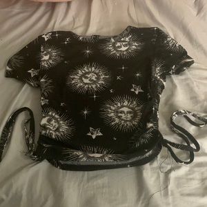 Cute black and white astronomy sure from forever 21!